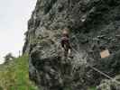 Grünstein-Klettersteig: Sabrina in der Variante 'Gipfelwand'