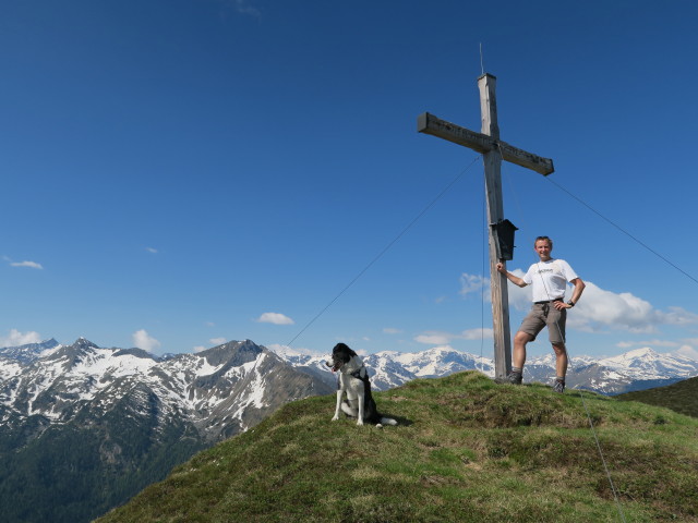 Ich am Schönweidkogel, 2.238 m (5. Juni)