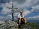 Ich am Laderdinger Gamskarspitz, 2.413 m (4. Juni)