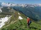 Wolfgang zwischen Kreuzkogel und Flugkopf (5. Juni)