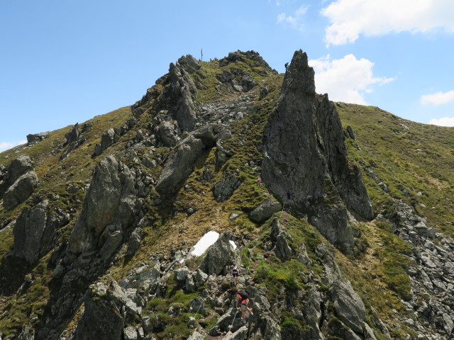 Hirschkarspitze-Klettersteig (6. Juni)