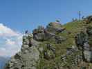 Hirschkarspitze-Klettersteig: Ausstiegsgrat (6. Juni)