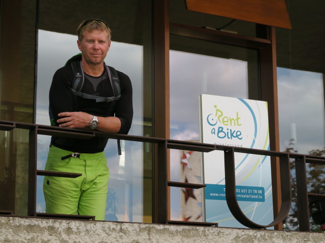 Bernd im Europa-Museum in Schengen (13. Juni)