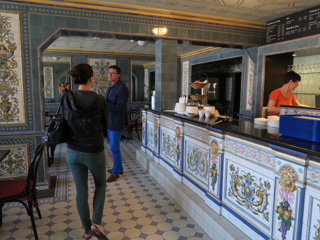 Museumscaf&eacute; im Erlebniszentrum von Villeroy & Boch in Mettlach (14. Juni)