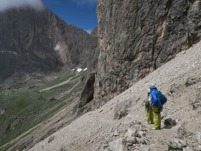 Weg 541 zwischen Weg 551 Passo delle Cigolade (20. Juni)