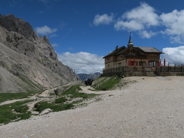 Rifugio Preuss, 2.243 m (20. Juni)