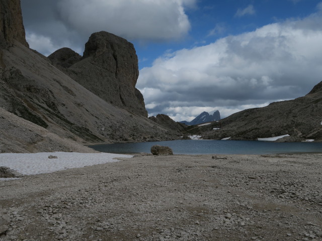 Lago d'Antermoia, 2.495 m (20. Juni)