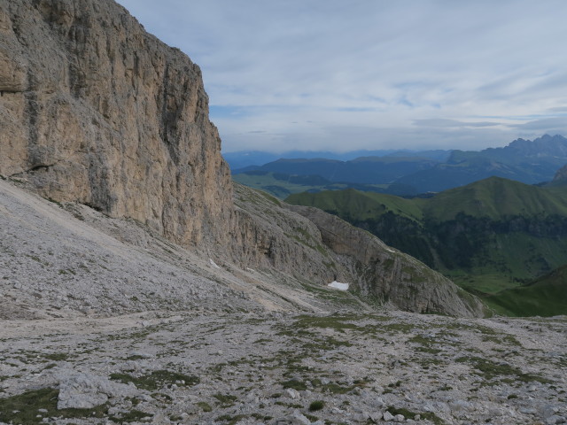 vom Passo de Dona Richtung Norden (21. Juni)