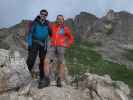 Roland und ich am Col de Ciampac, 2.316 m (20. Juni)