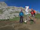 Ronald und ich am Passo Ciaresoles, 2.232 m (21. Juni)