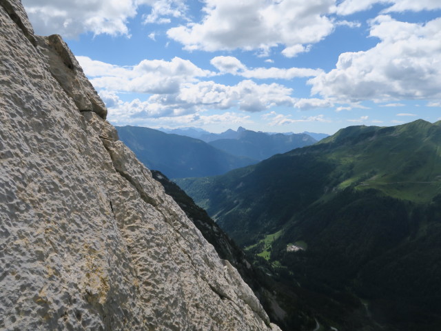 von der Via Ferrata Senza Confini Richtung S&uuml;dosten