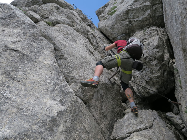 Via Ferrata Senza Confini: Oliver