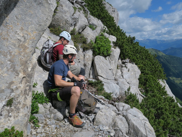 Via Ferrata Senza Confini: Oliver und David