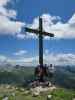 Oliver, David und ich am Ostgipfel des Frischenkofels, 2.230 m