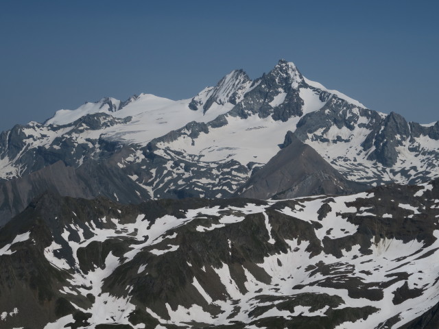 Großglockner vom Glödis aus (4. Juli)