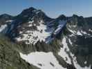 Roter Knopf vom Glödis-Klettersteig aus (4. Juli)