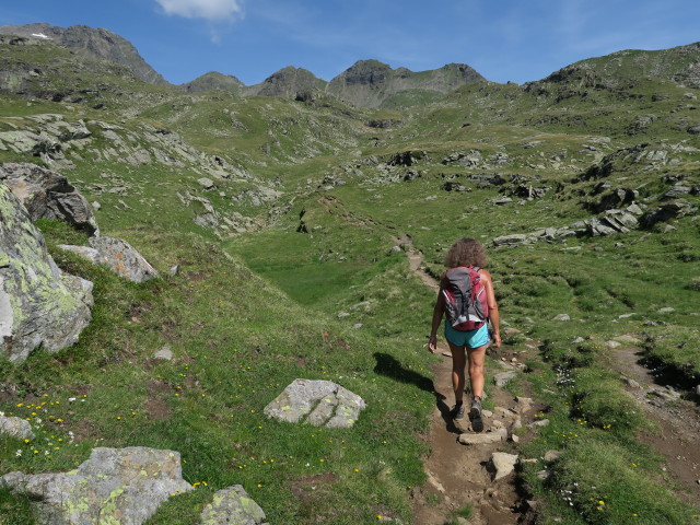 Irmgard auf Weg 34 zwischen Schoberköpfl und Neualplseen