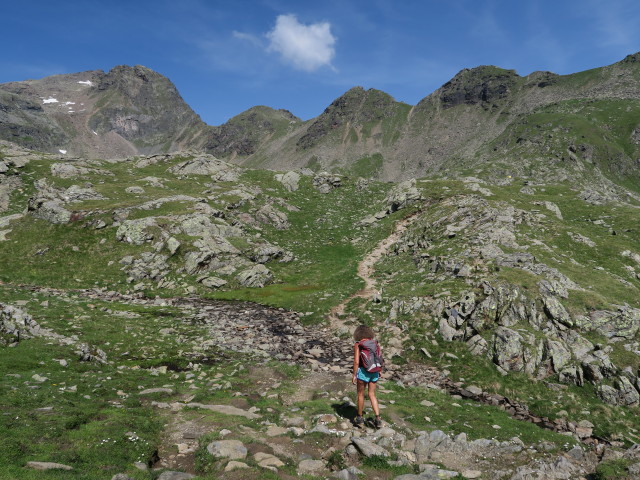 Irmgard auf Weg 34 zwischen Schoberköpfl und Neualplseen