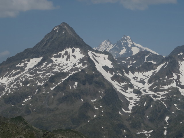 Glödis und Großglockner vom Schleinitz-Klettersteig aus