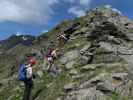 Werner, Erich und Irmgard zwischen Östlichem Sattelkopf und Schleinitz-Klettersteig