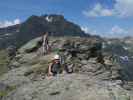 Schleinitz-Klettersteig: Erich und Bernadette am Mittleren Sattelkopf, 2.697 m