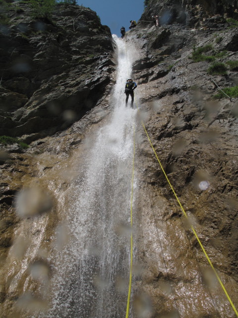 Ulrike, Helmut und Johanna im Aqua Vertical