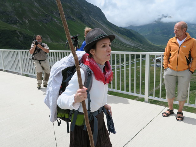 Teatro Caprile beim Silvretta-Stausee, 2.034 m (13. Juli)