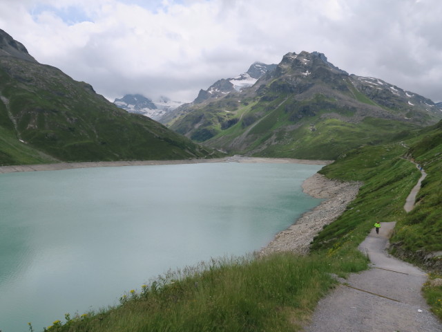 Silvretta-Stausee, 2.032 m (13. Juli)