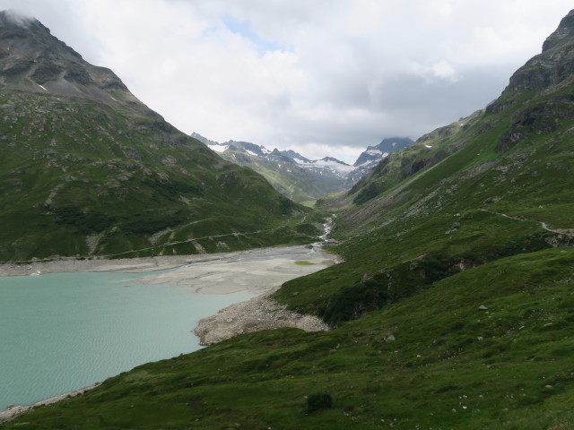 Silvretta-Stausee, 2.032 m (13. Juli)