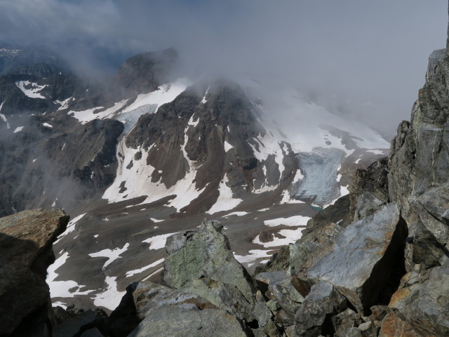 Piz Fliana vom Piz Buin aus (14. Juli)