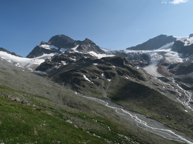 Piz Buin vom Ochsental aus (14. Juli)