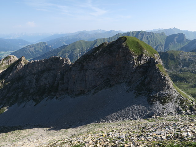 Tiroler Höhenweg in der Mäuerlscharte (18. Juli)