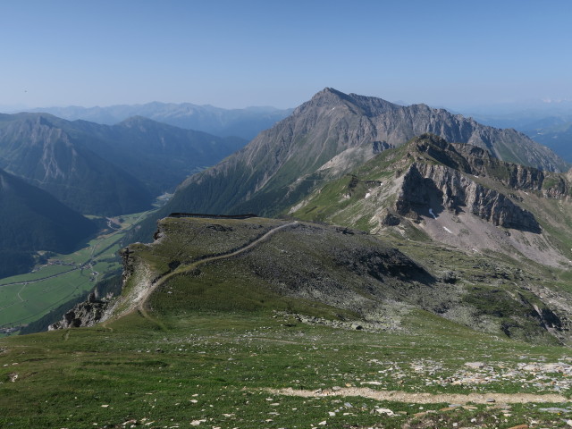 vom Tiroler Höhenweg Richtung Süden (18. Juli)