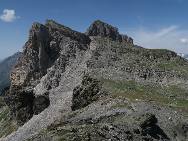 Tiroler Höhenweg zwischen Wolfendorn und Wildseespitze (18. Juli)