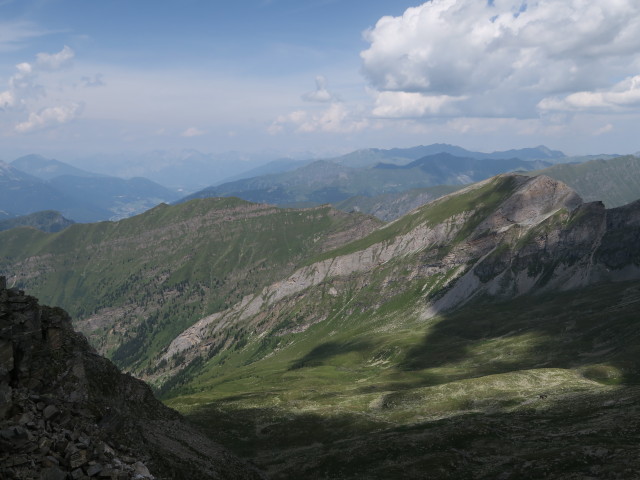 von der Wildseespitze Richtung Norden (18. Juli)