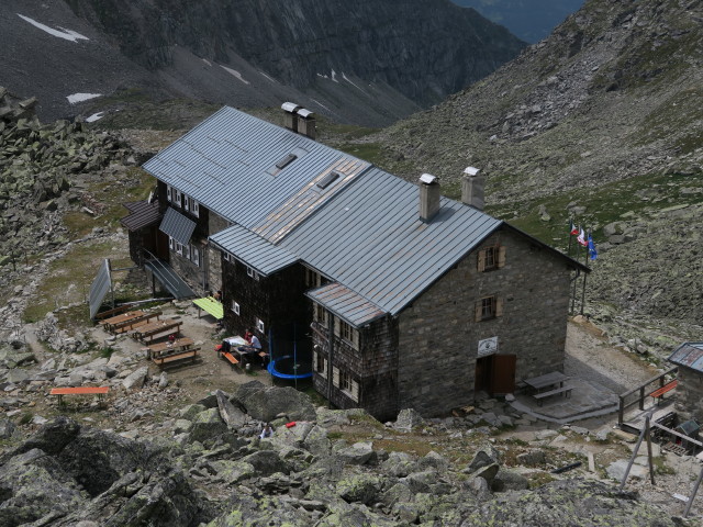 Landshuter Europahütte, 2.693 m (18. Juli)