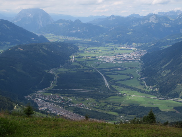 Ennstal vom Dürrenschöberl aus