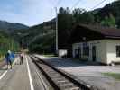 Mama im Bahnhof Frauenberg an der Enns, 634 m