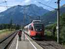 Mama im Bahnhof Frauenberg an der Enns, 634 m