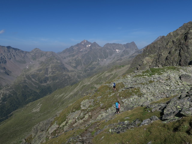 Kärntner Grenzweg zwischen Noßberger-Weg und Perschitzkar (9. Aug.)