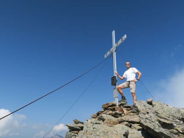 Ich am Hohen Perschitzkopf, 3.125 m (9. Aug.)