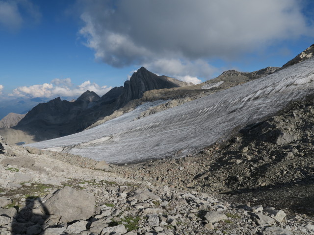 Brandner Gletscher vom Schlafloch aus (22. Aug.)