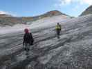 Carmen und Romy am Brandner Gletscher (22. Aug.)