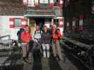 Romy, Erich, Carmen und ich bei der Mannheimer Hütte, 2.679 m (23. Aug.)