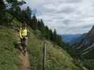 Romy zwischen Oberzalimhütte und Mittelzalimalpe (23. Aug.)