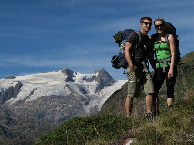 Christian und Sabrina zwischen Tauernbach und Dichtenbach (28. Aug.)