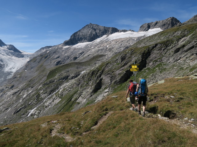 Christian am Venediger H&ouml;henweg beim F&uuml;rther Weg (28. Aug.)