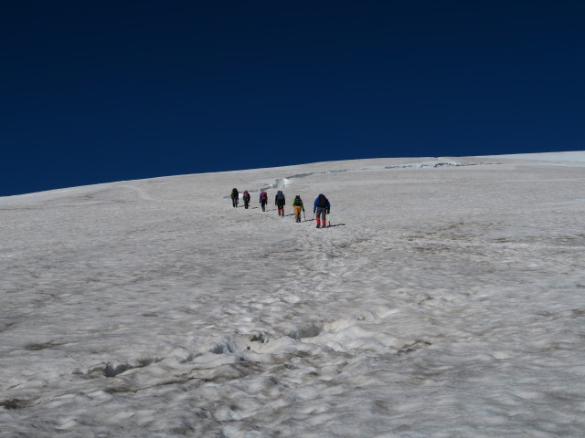 Schlatenkees zwischen Erstem Keesboden und Venedigerscharte (29. Aug.)