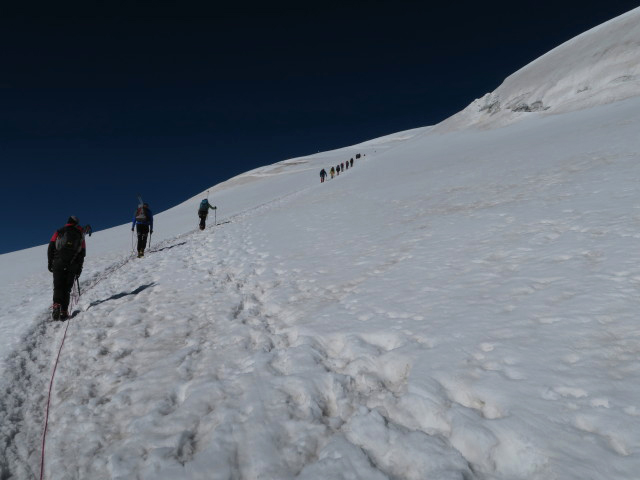Schlatenkees zwischen Venedigerscharte und Gro&szlig;venediger (29. Aug.)