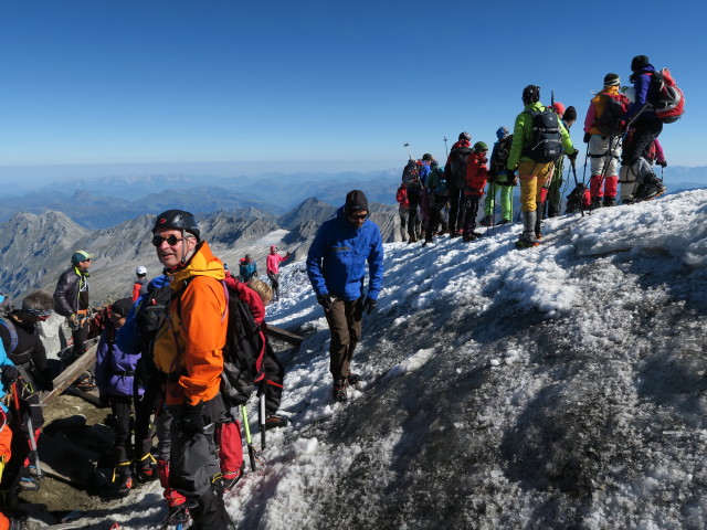 Erich am Gro&szlig;venediger, 3.662 m (29. Aug.)